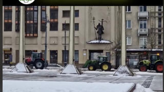Проверка факта: Видео НЕ показывает литовских фермеров, протестующих против закрытия пунктов пропуска на границе с Беларусью