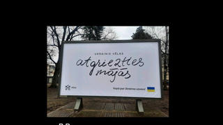 Fact Check: Banners Urging Ukrainians To Return Home Did NOT Appear In Riga