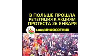 Проверка факта: В Польше НЕ проводилась репетиция акций протеста ко дню выборов президента Беларуси с участием мигрантов