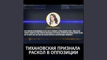 Проверка факта: На ФЕЙКОВОЙ аудиозаписи Тихановская говорит о расколе в белорусской оппозиции